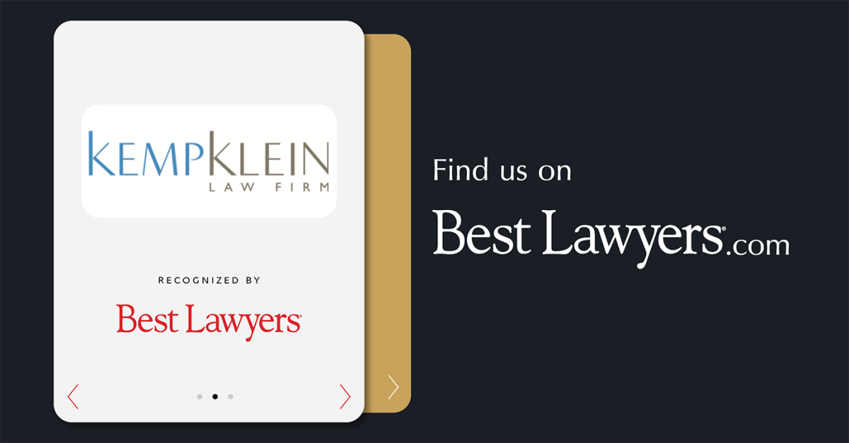 Contact Kemp Klein, Full-Service Law firm (248) 528-1111, Troy MI