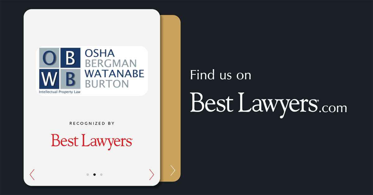 Osha Bergman Watanabe Burton LLP United States Firm